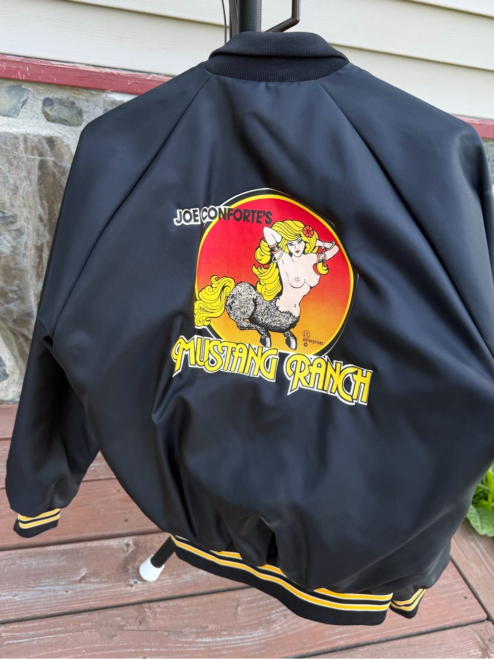 Joe Conforte’s Mustang Ranch Nevada Rare Varsity Jacket